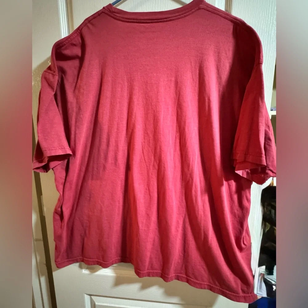 Coca-Cola men’s size 4xl Red short sleeve Tee with White Script Logo GUC